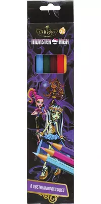 Карандаши цветные Monster High
