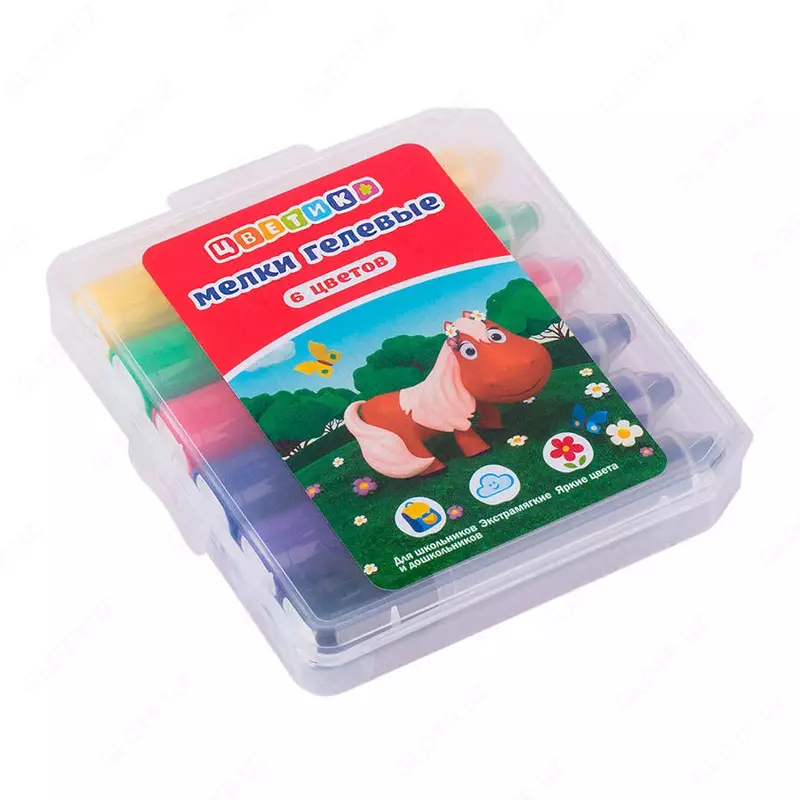 Набор гелевых мелков "Цветик"