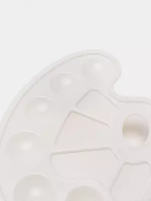 Акварельная палитра с 10 ячейками 17х23 см (пластик) - 10 000 сум / шт.