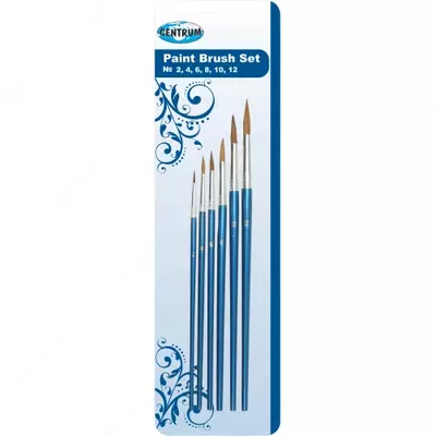 Кисточки в наборе из 6 штук