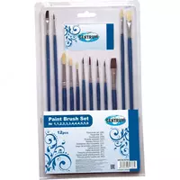 Набор кисточек из натуральной щетины