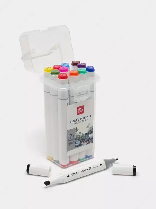 Маркеры для скетчинга Deli 70802-12