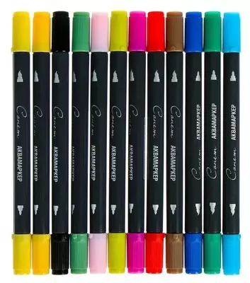 Набор аквамаркеров Сонет "Основные цвета" - 135 800 сум / упаковка