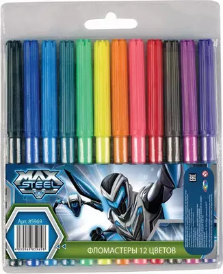 Фломастеры Max Steel Centrum