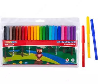 Набор фломастеров "Цветик" Премиум