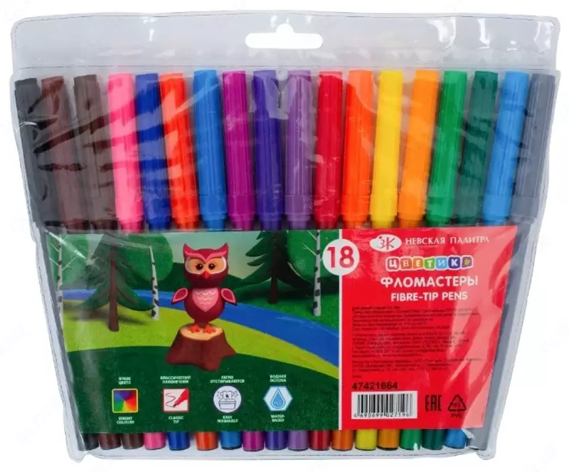 Набор фломастеров "Цветик"