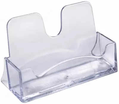 10 500 сум / шт. Подставка для визиток прозрачная