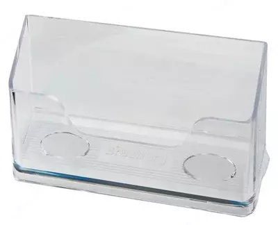 Подставка для визиток прозрачная Только в розницу