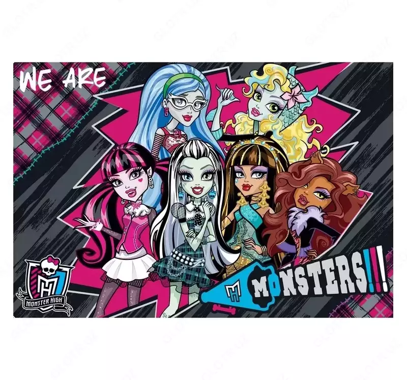 Покрытие на стол Monster high А3 0.45 мм