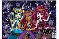 Покрытие на стол пластиковое Monster high А4 0.45 мм