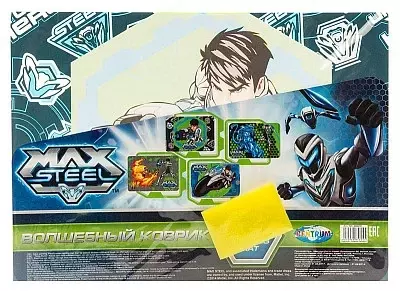 Покрытие-раскраска на стол, пластиковая, водная, формат А4