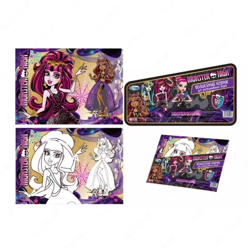 Centrum Monster High stoli uchun rang berish varag'i