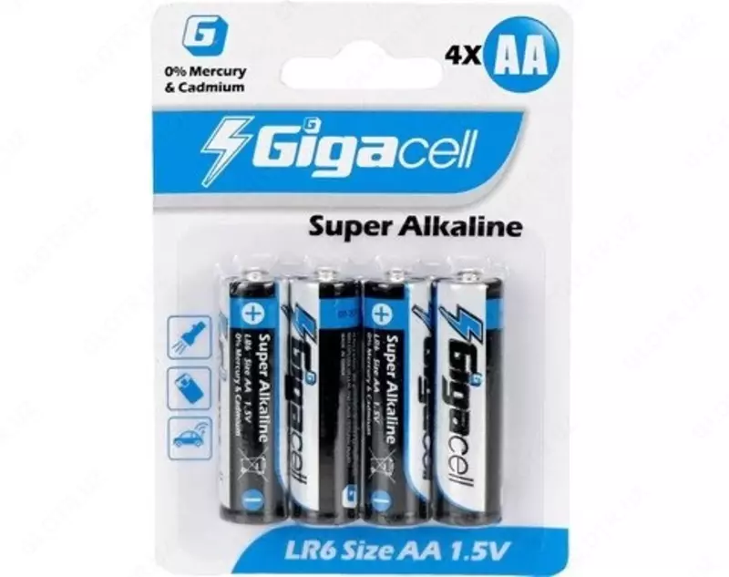 Батарейка Gigacell Super alkaline (LR6)