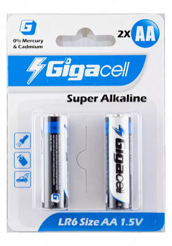 Батарейка АА Gigacell Super alkaline (LR6)