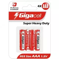 Batareya AAA Gigacell Super Heavy Duty (LR03)