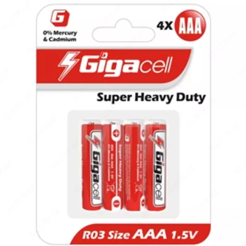 Batareya AAA Gigacell Super Heavy Duty (LR03)