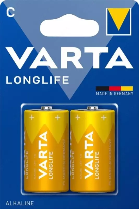 Батарейка Varta LONGLIFE C 2хBL