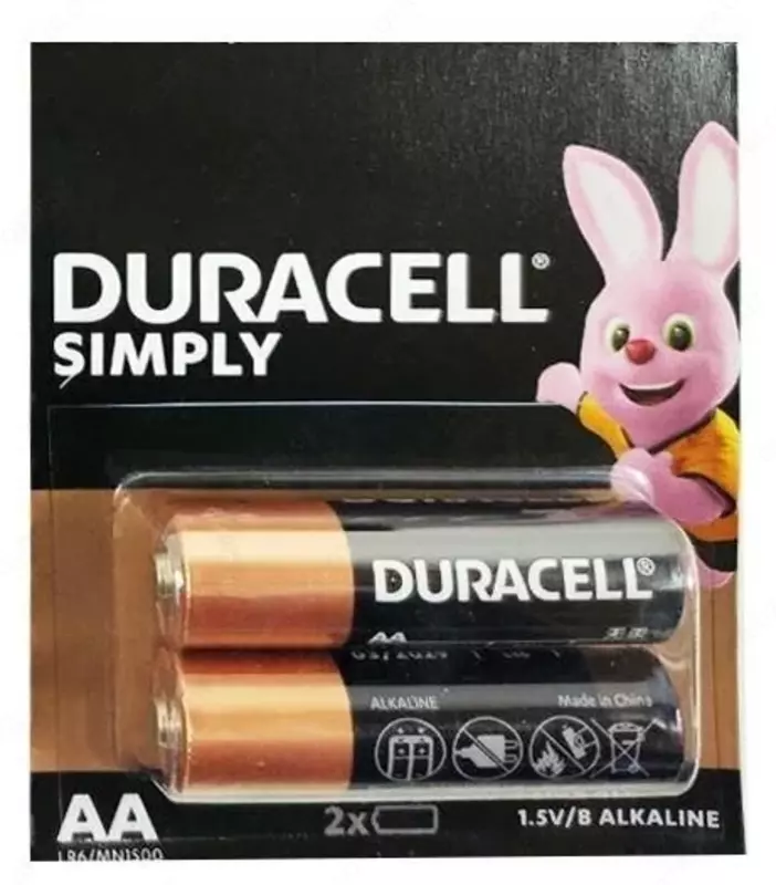 Батарейки Duracell AА SIMPLY