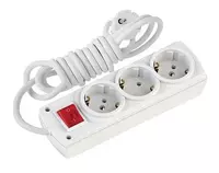 Elektr uzatma kabeli 3 ta konnektor