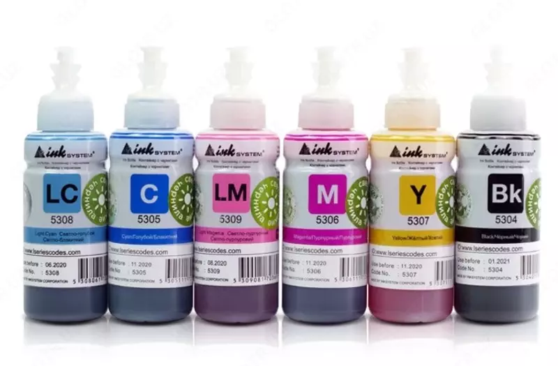 Чернила для цветного принтера