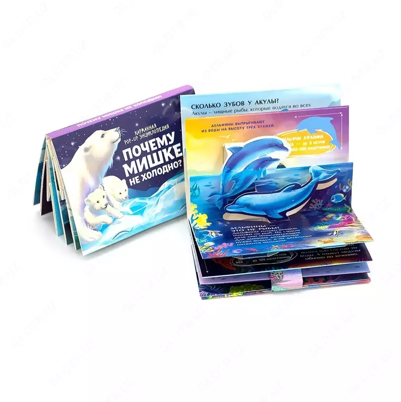 Набор панорамных книжек "Факты в кармане" - 15 000 сум