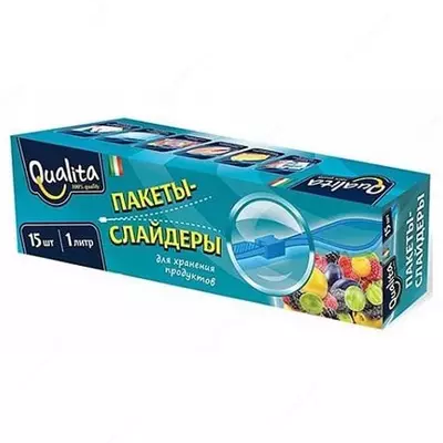 Пакеты-слайдеры 1 л.15 шт. - 26 000 сум / шт.
