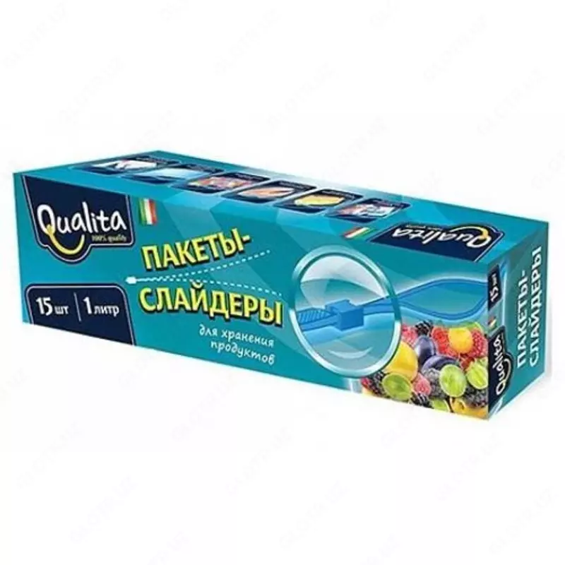 Пакеты-слайдеры 1 л.15 шт. - 26 000 сум