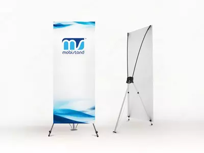 Рекламный стенд 160х60х40 см