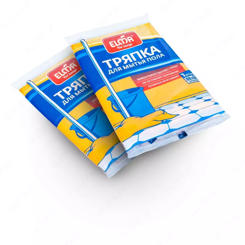 Тряпка для пола Elma 100% хлопок