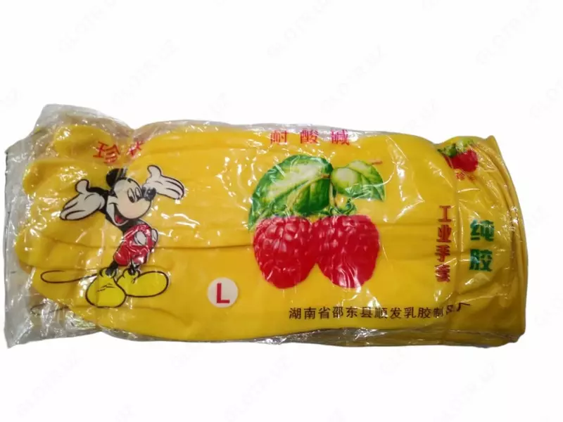 Перчатки резиновые "Микки" - 13 000 сум