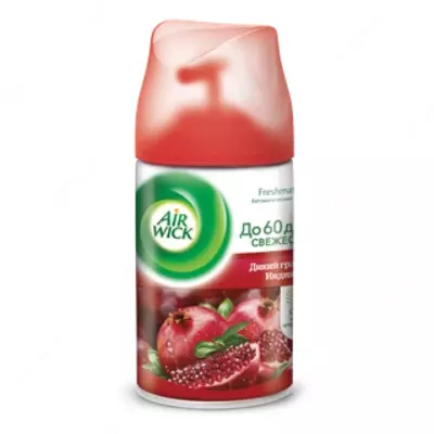 Сменный баллон к освежителю воздуха Air Wick Freshmatic "Дикий гранат Индия"