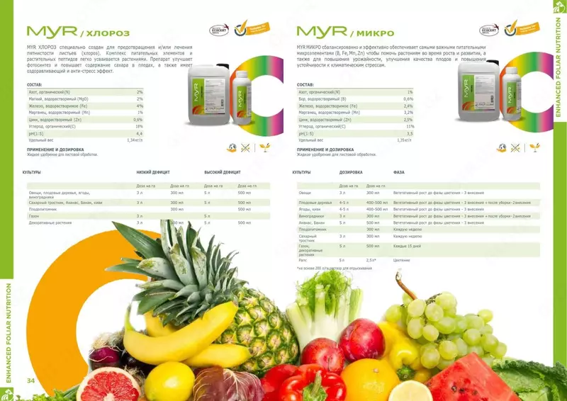 MYR хлороз - по запросу