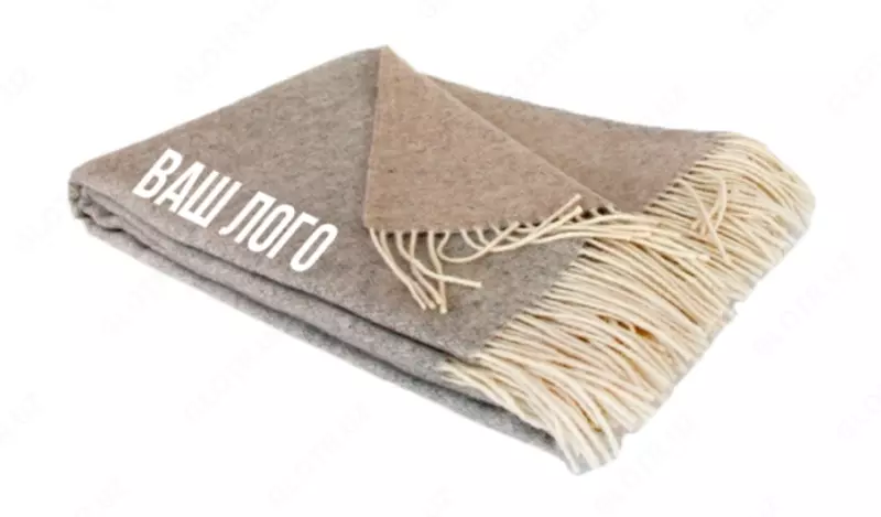 Плед с логотипом