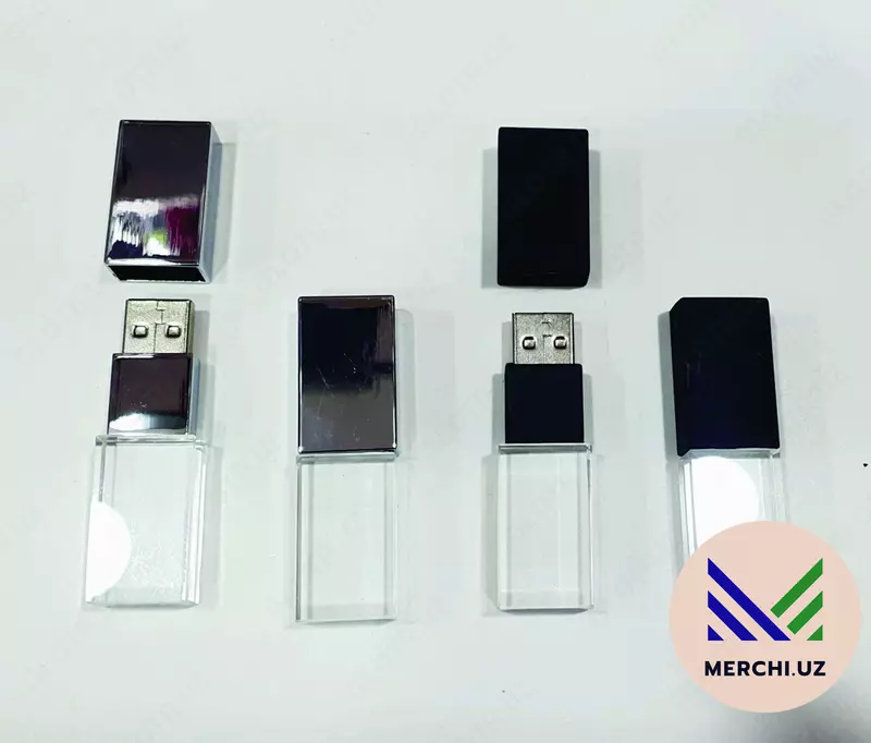 Флешки - КРИСТАЛЛ с логотипом