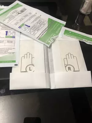 3 200 so'm / juft Стерилланган жаррохлик қўлқоплари