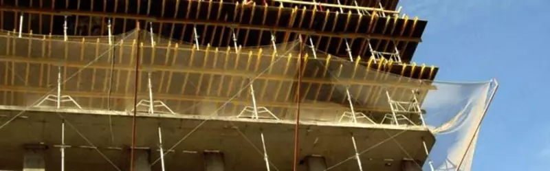 Кронштейн и опоры ЗУС (Защитно-улавливающая система)