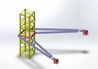 Крепежные системы для башенных кранов (пристежки)