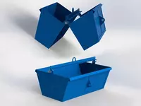 Контейнер челюстной самораскрывающийся