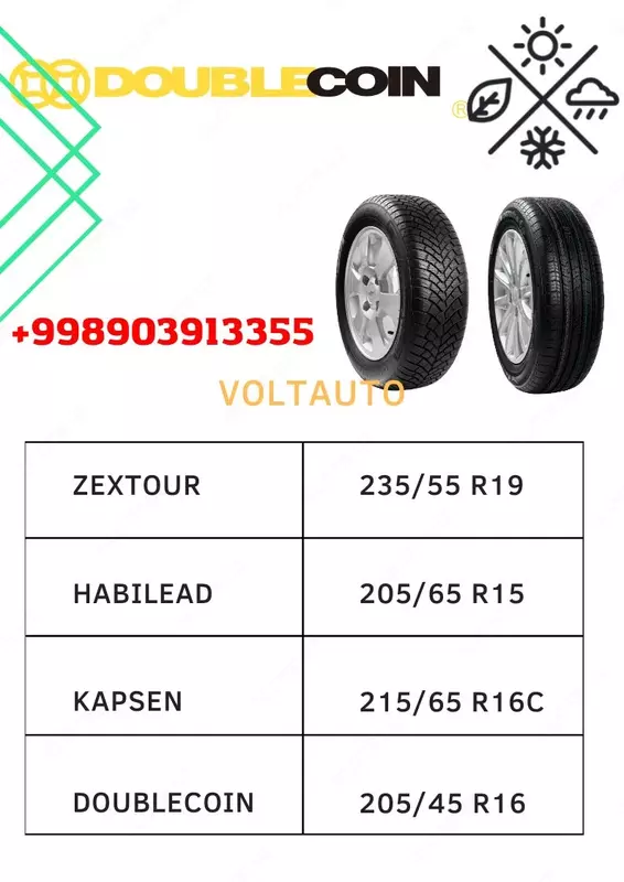  Шины для легковые авто Только оптом