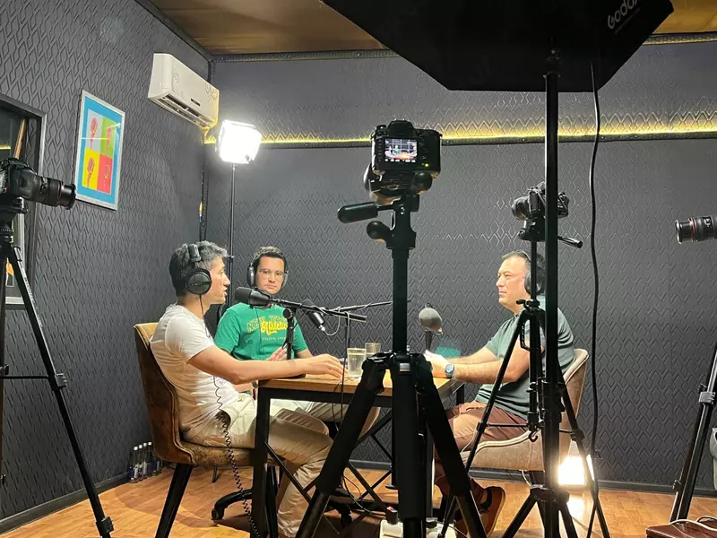 Podkastlar va audiokitoblarni yozib olish