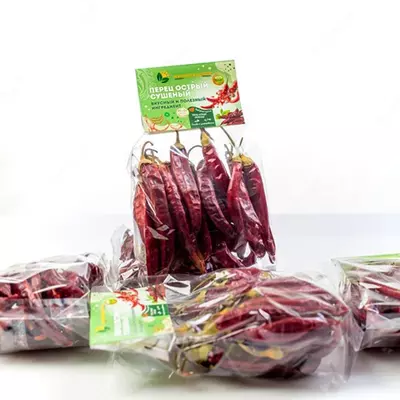 Сушеный красный перец (острый, горький)