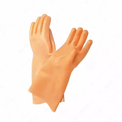 Перчатки резиновые (Диэлектрические) для работы под напряжением 220V