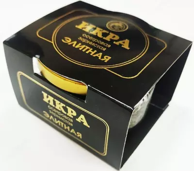 Икра черная осетровая