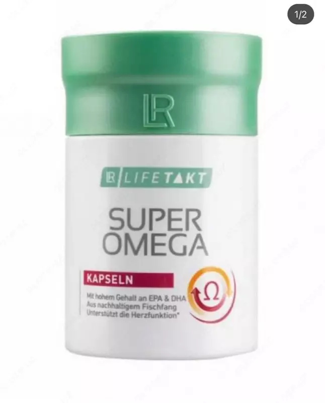 LR LIFETAKT Минеральный комплекс Super Omega 60 таблеток - 542 135.3 сум