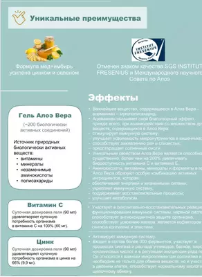 Питьевой гель Алоэ Вера с медом от LR LIFETAKT