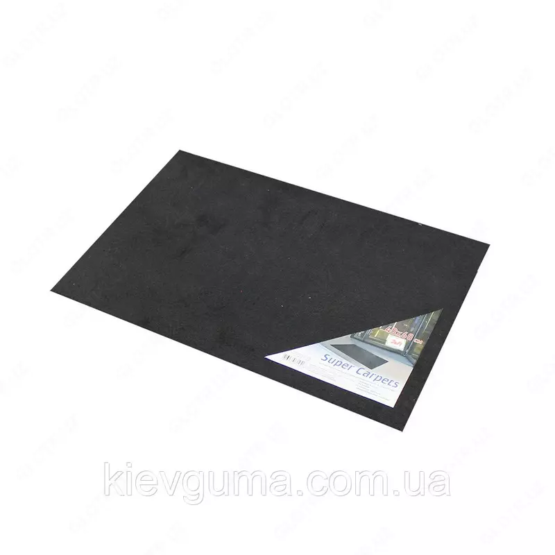 Коврик "Soft" черный 40х60