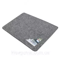 Коврик "Soft plus" серый 60х90