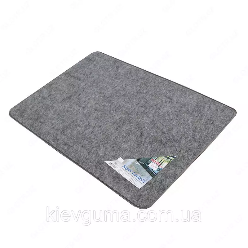 Коврик "Soft plus" серый 60х90