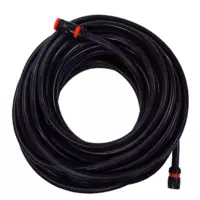 Шланг поливной резиновый неармированный низкого давления диаметр 10 мм. С КОМПЛЕКТОМ НАСАДОК 15