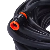 Шланг поливной резиновый неармированный низкого давления диаметр 10 мм. С КОМПЛЕКТОМ НАСАДОК 15 - 111 800 сум